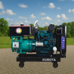 MÁY PHÁT ĐIỆN 4 MÁY KUBOTA V3800 ĐẦU PHÁT 33Kw