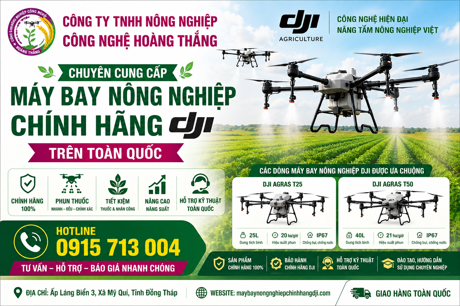 máy bay nông nghiệp ở Đồng Tháp